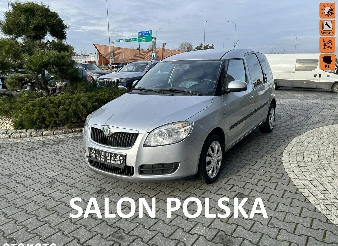 śląskie Skoda Roomster cena 24900 przebieg: 74000, rok produkcji 2011 z Ożarów Mazowiecki